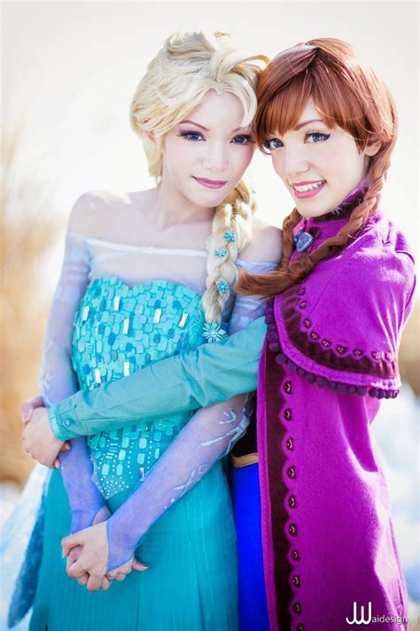 costume elsa and anna